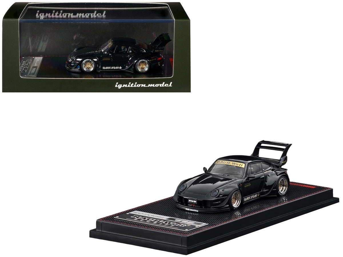 RWB 993 "Dark Star" Black 1/64 Diecast Model Car by Ignition Model-0