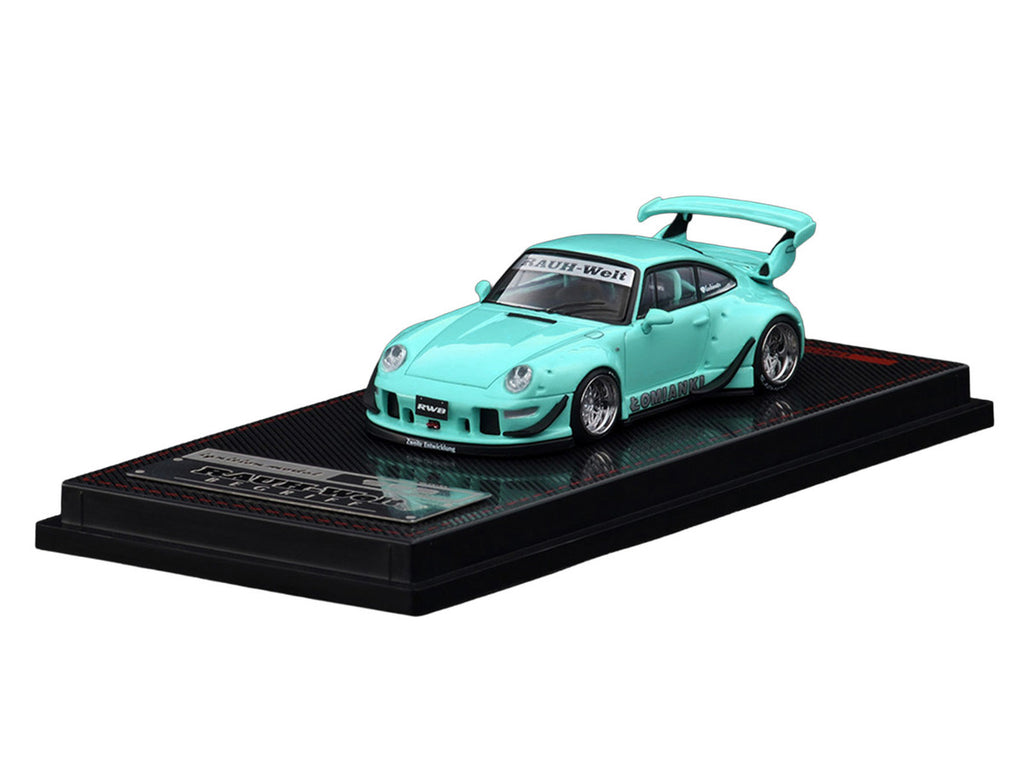 RWB 993 "Lomianki" Blue Green 1/64 Diecast Model Car by Ignition Model-1