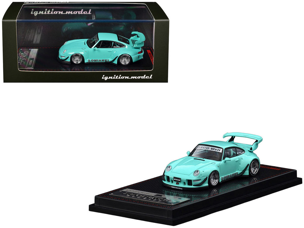 RWB 993 "Lomianki" Blue Green 1/64 Diecast Model Car by Ignition Model-0