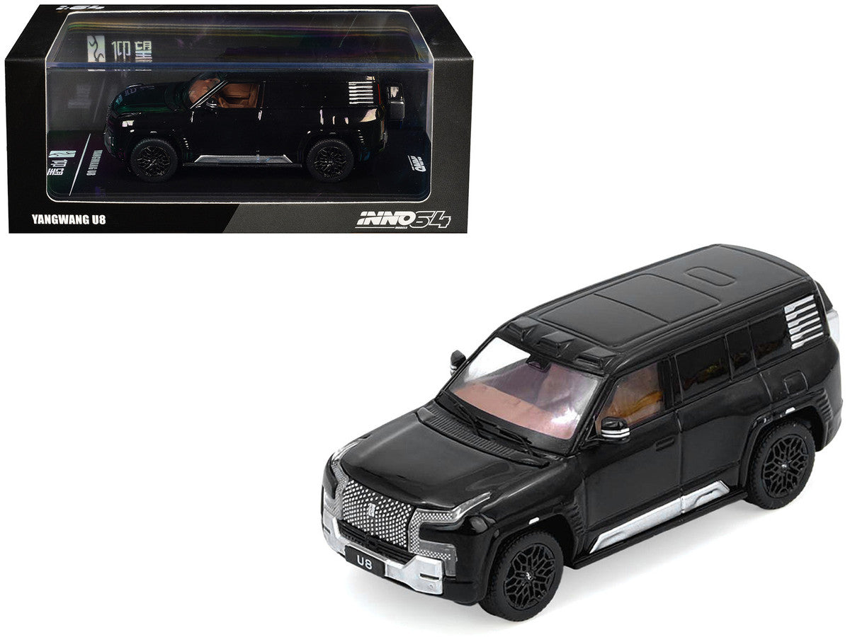 Yangwang U8 Black 1/64 Diecast Model Car by Inno Models-0