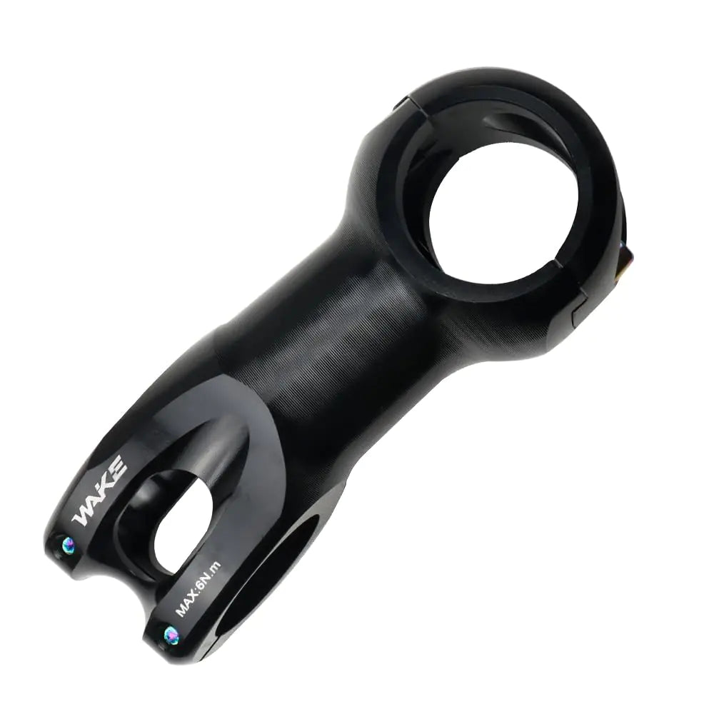 FOMTOR MTB Stem 31.8 45/60/70/80/90/100/110/120mm Mountain Bike Stem Negative 10 Degree Handlebar Stem MTB Head Stem for Most Bicycle Road Bike BMX Fixie Gear Cycling Lightweight Black (80mm)