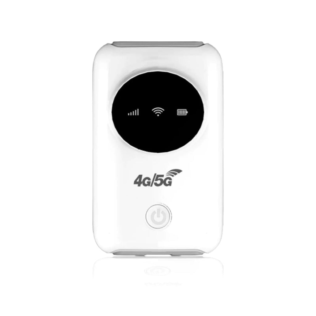 Mobile Router 4G LTE 5G Hotspot 300Mbps Modem up to 10 Devices SIM Slot 3200MAh Battery Portable Device for Travel Business Trip Outdoor