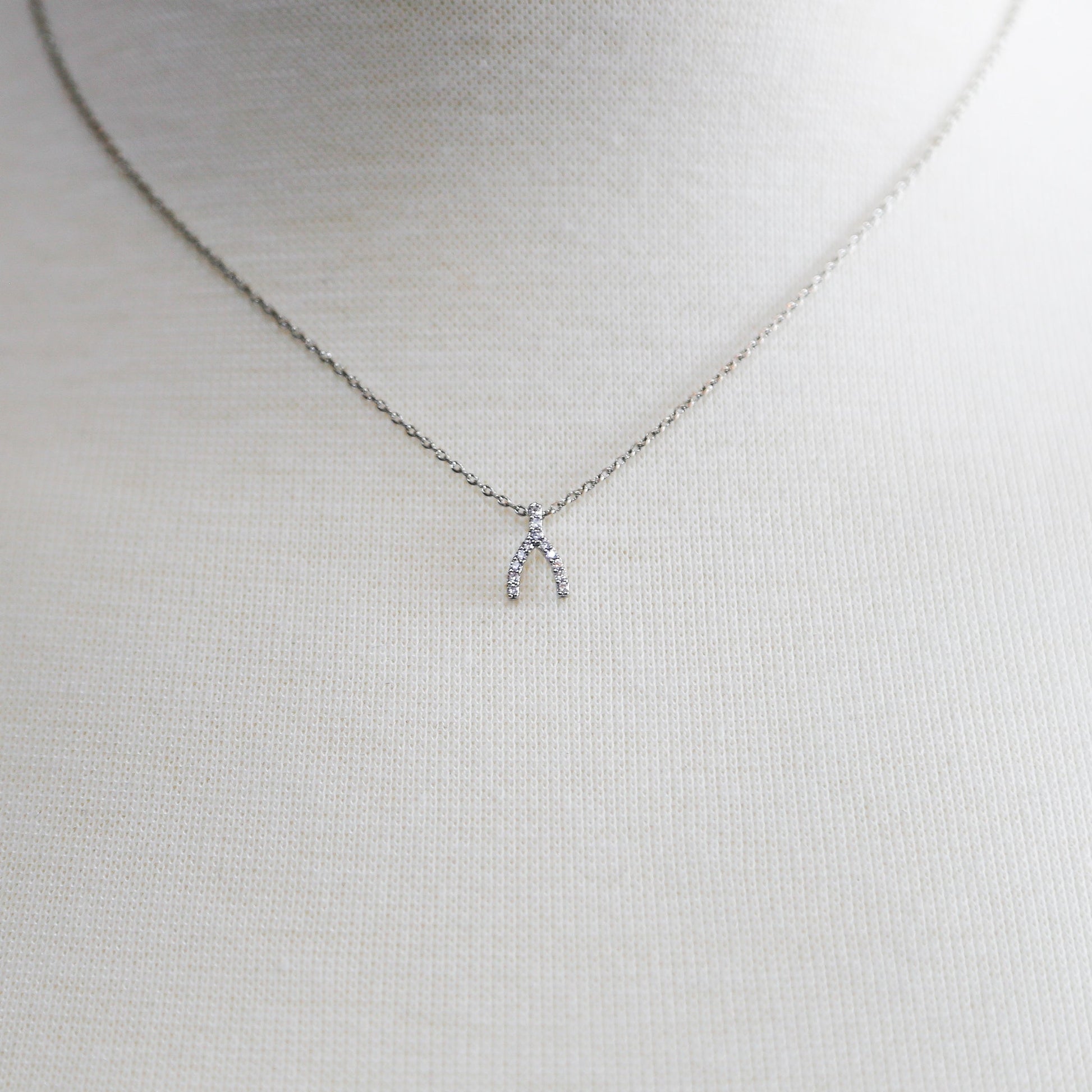 Wishful Silver Necklace – Luxury Silver Statement Necklace