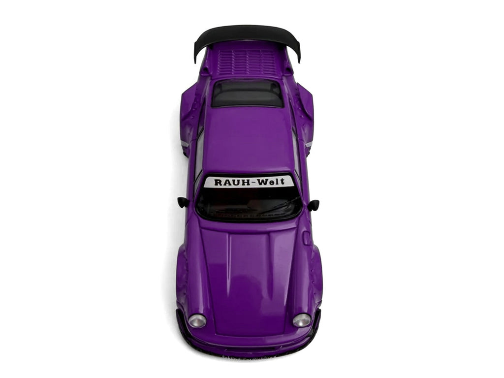 RWB 930 Purple with White Stripes 1/64 Diecast Model Car by Model Model-1