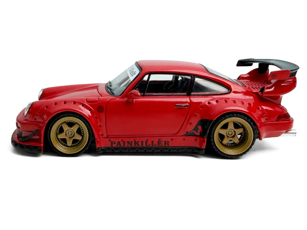 RWB 930 "Painkiller" Red 1/64 Diecast Model Car by Model Model-2