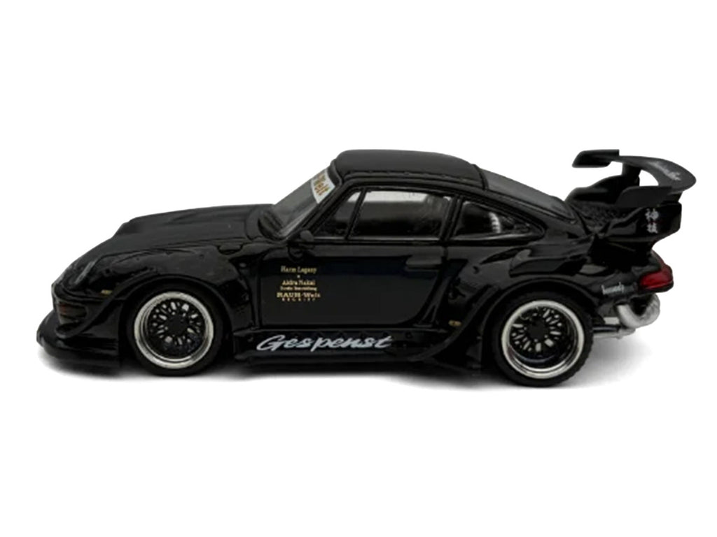 RWB 993 "Gespenst" Black 1/64 Diecast Model Car by Model Model-1