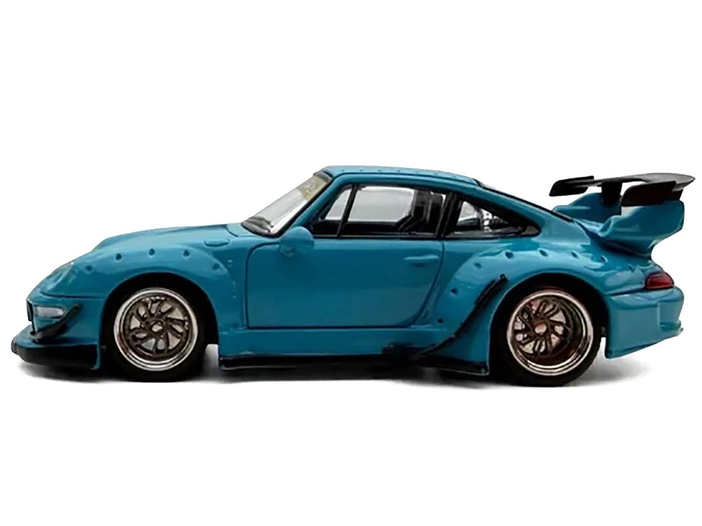 RWB 993 Miami Blue 1/64 Diecast Model Car by Model Model-1