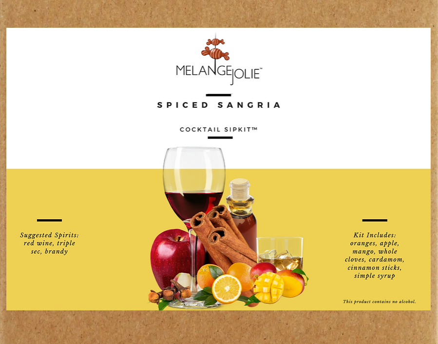 Melange Jolie Spiced Sangria Cocktail SipKit™ (Case of Six)