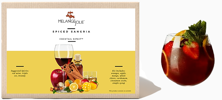 Melange Jolie Spiced Sangria Cocktail SipKit™ (Case of Six)
