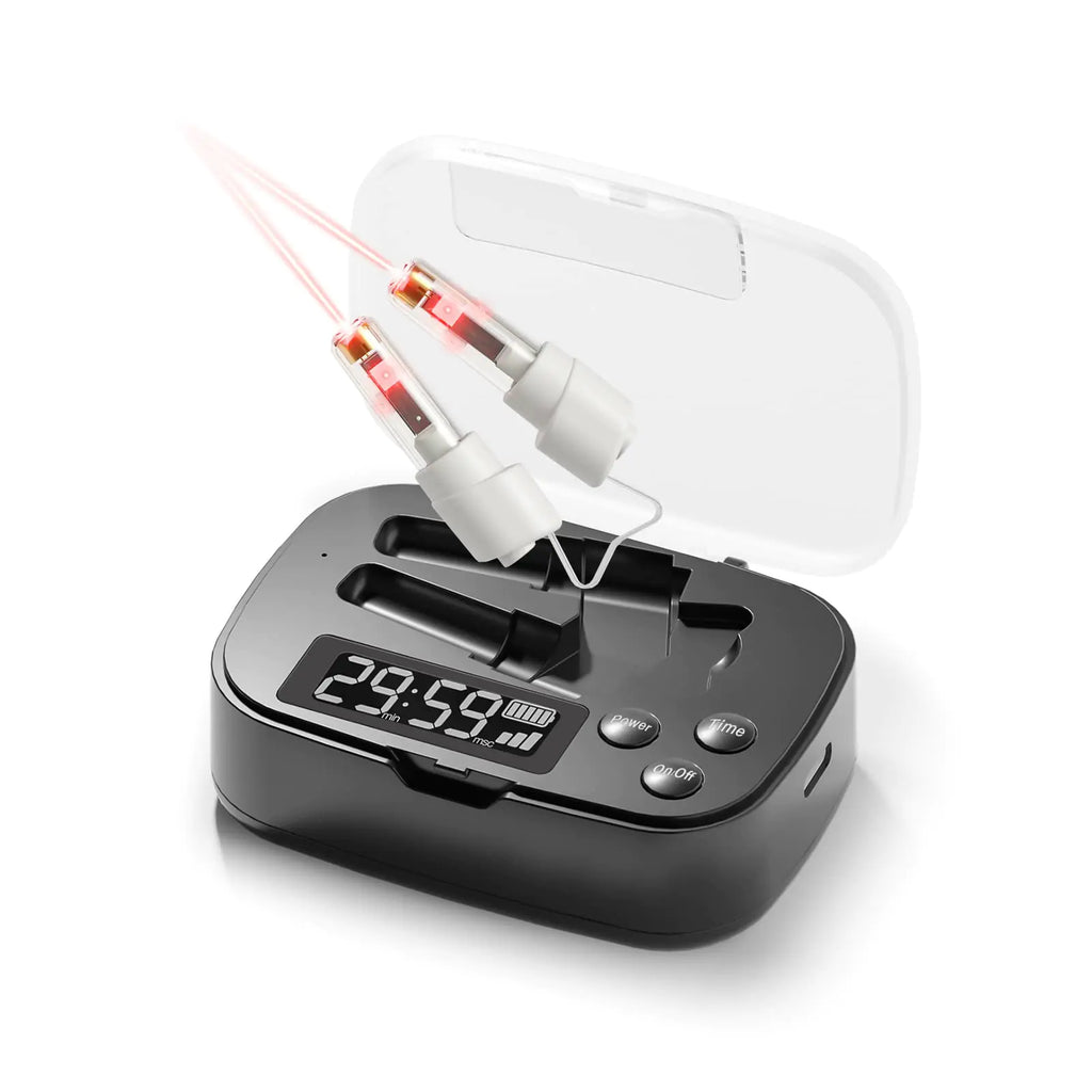 LASEPREHT Red Light Therapy Box for Nose Portable Infrared Light Nose Therapy Device(650nm)
