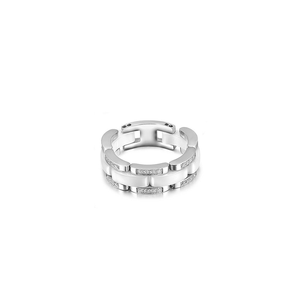 WHITE CERAMIC RING