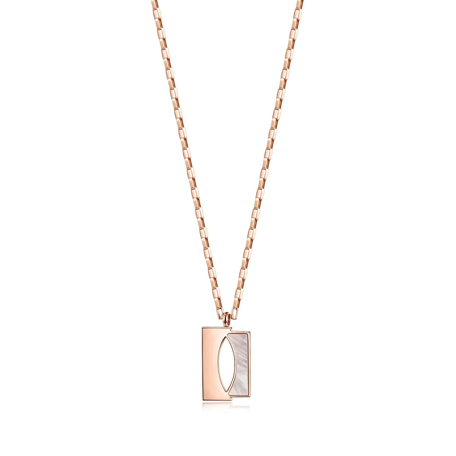 SQUARE SHELL NECKLACE