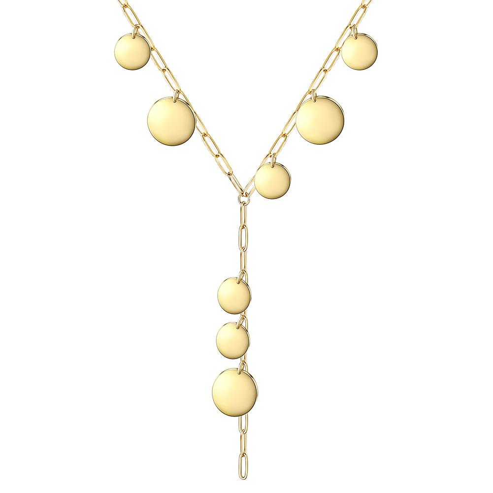 Dots Lariat Necklace