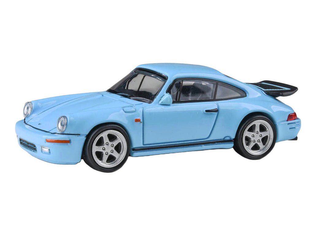 1987 RUF CTR Gulf Blue 1/64 Diecast Model Car by Paragon Models-1
