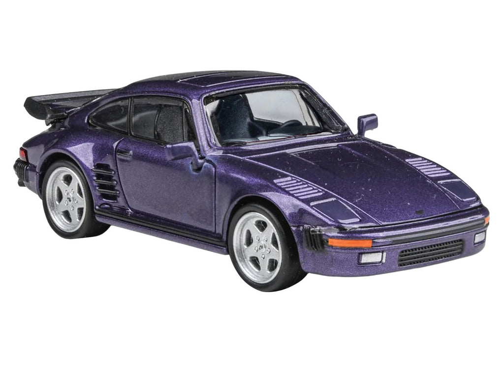 1986 RUF BTR Slantnose Prussian Blue Metallic 1/64 Diecast Model Car by Paragon Models-1