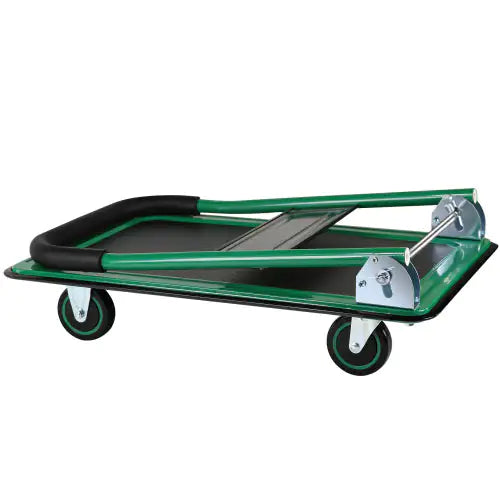 Mobile Platform Trolley Home Large Foldable Cart Cart Cart 330 Lb Capacity Heavy Duty Saving Space-Saving Foldable Swivel Pusher Flat Bed Car Unavailable Platforms- Welfel , Temu