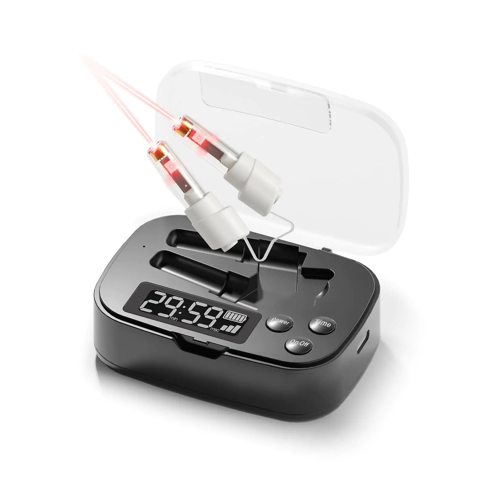 LASEPREHT Red Light Therapy Box for Nose Portable Infrared Light Nose Therapy Device(650nm)