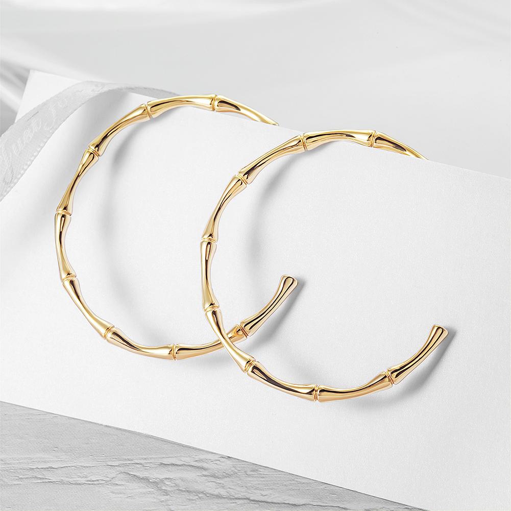 Bamboo EARHOOPS