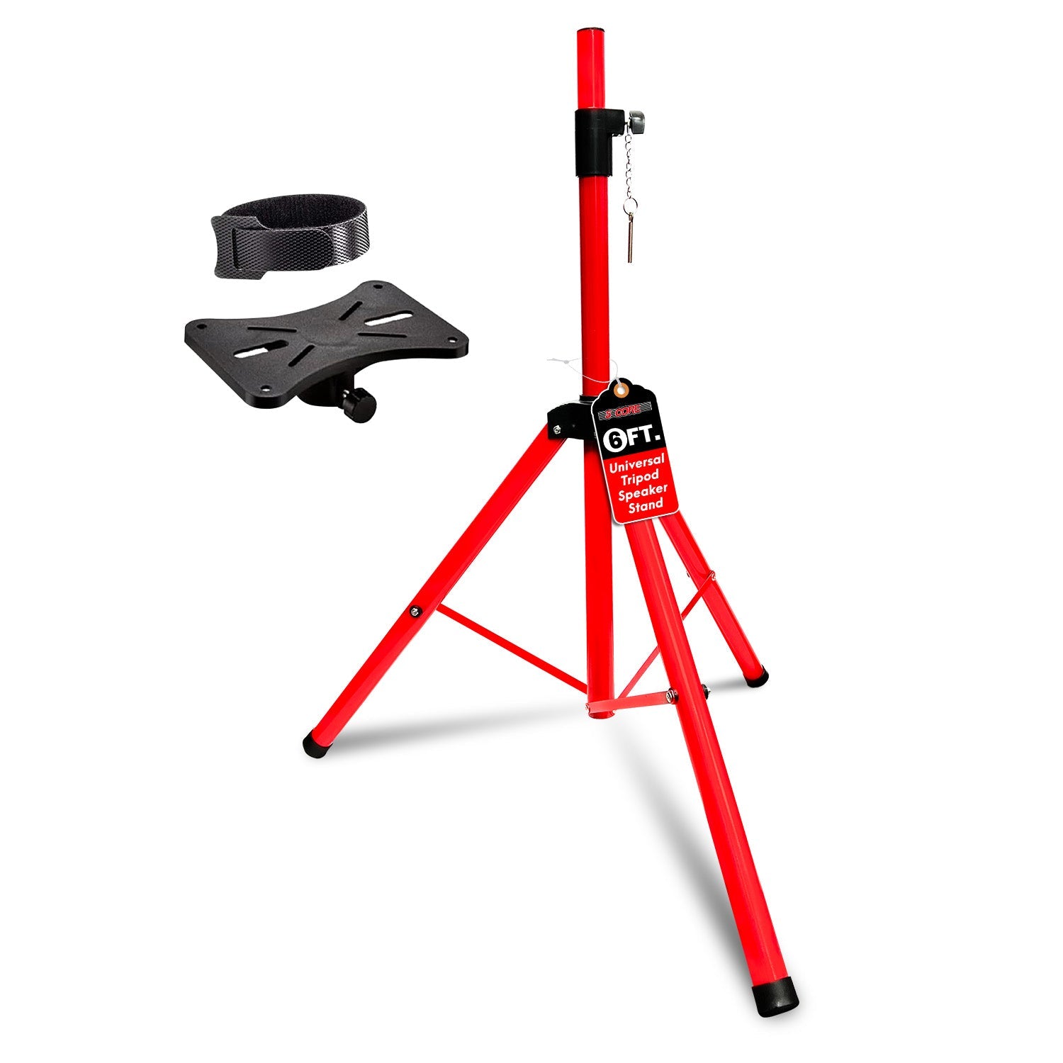 5 Core Speaker Stand Height Adjustable PA DJ Tripod Studio Monitor