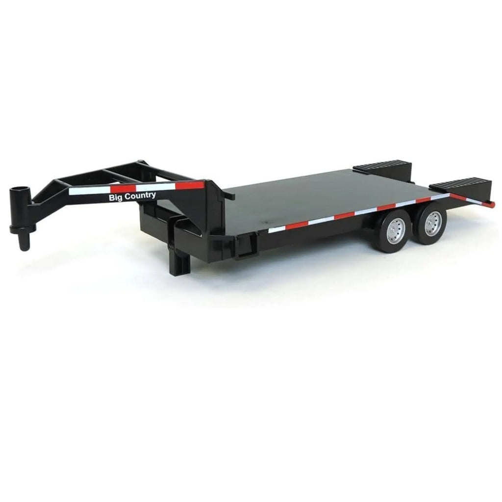 Big Country Toys Flatbed Trailer with Gooseneck Trailer Hitch Fun Add-On for Farm Toys & Toy Trucks…