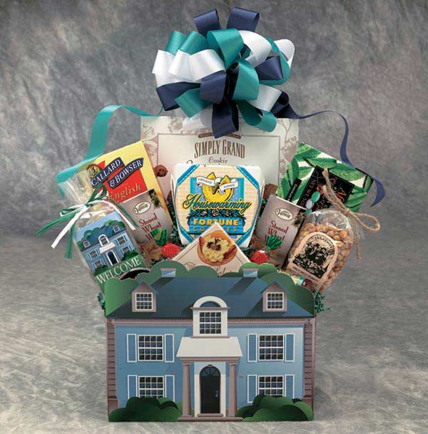 Welcome Home Snack Gift Basket- housewarming gift baskets - welcome