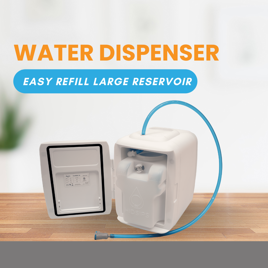 SYPS Water Dispenser with 4L Mini Fridge