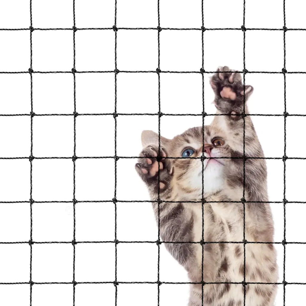 Morimoe Cat Balcony Net Steel Wire Reinforced Anti-Fall Fence Safety Net Extra Strong (10 X 26 Ft)