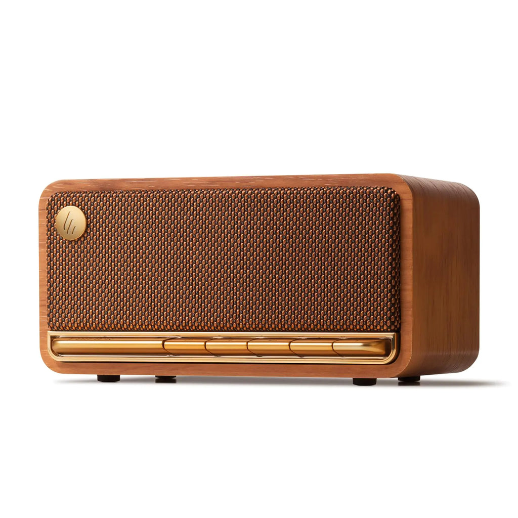 Edifier MP230 Portable Bluetooth Speaker Wireless Speaker with Stereo Sound for Outdoor Travel 10-Hour Playtime Supports USB Soundcard/Micro SD 20W RMS - Black Green