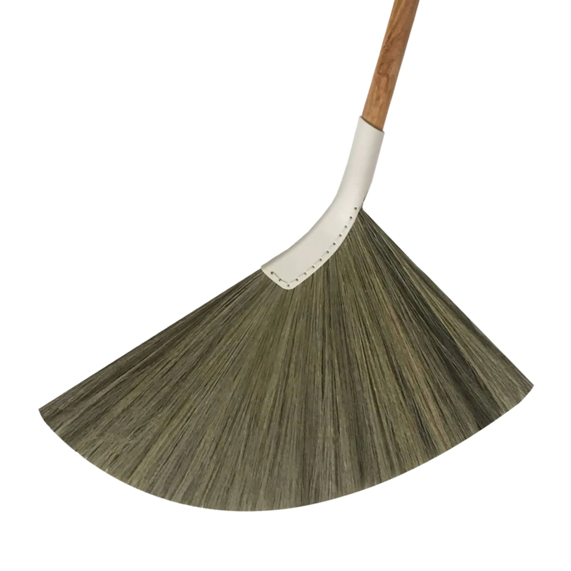 SWEEPY Light - Indoor Grass Broom - Long Handle Broomstick for House Garage Office Lobby Room Kitchen