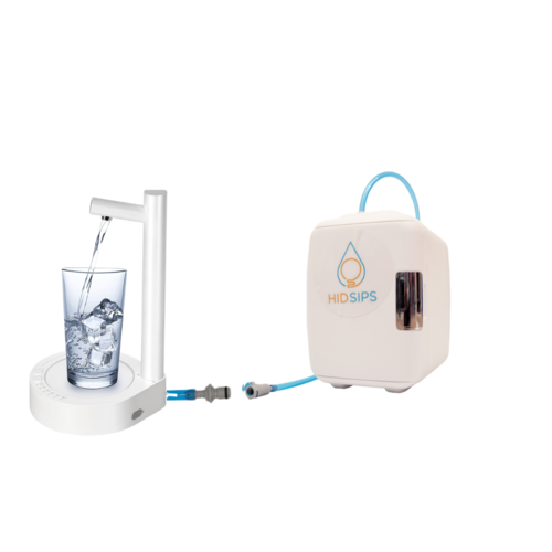 SYPS Water Dispenser with 4L Mini Fridge