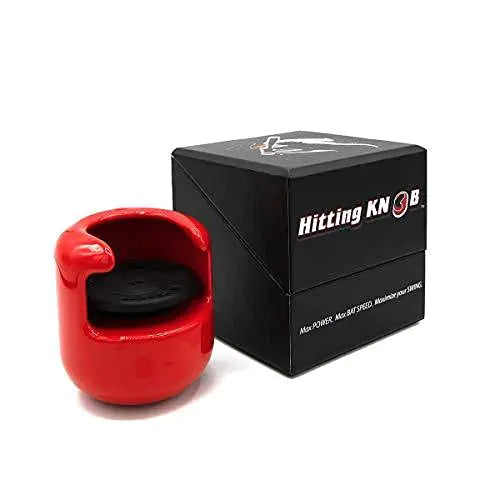 Hitting Knob - 8 oz Youth (Non-Wood Bat). A Baseball & Softball Swing Training Bat Weight. Attaches to Knob End of Bat Little League & High School Practice Equipment. Increase Power & Bat Speed.