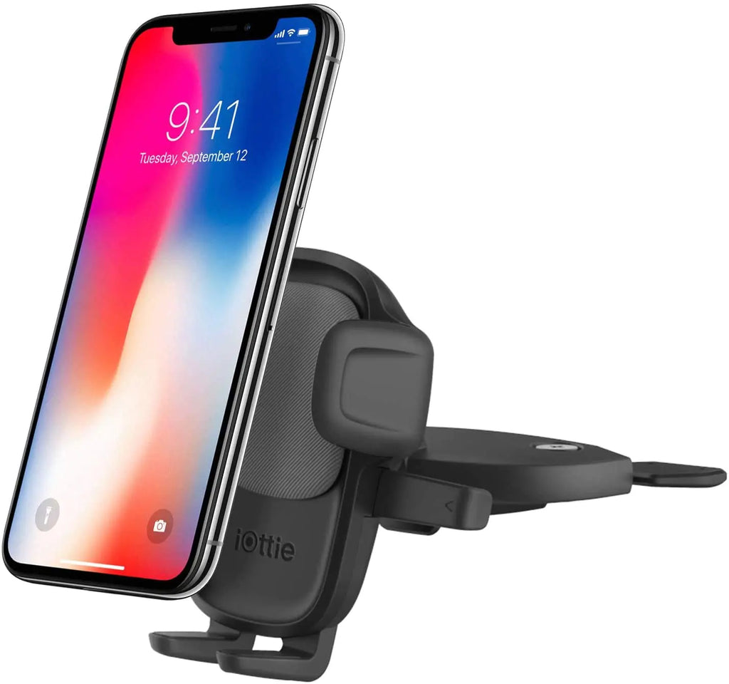 iOttie Easy One Touch 4 Dash & Windshield Universal Car Mount Phone Holder Desk Stand for -iPhone, Samsung, Moto, Huawei, Nokia, LG, Smartphones, Black