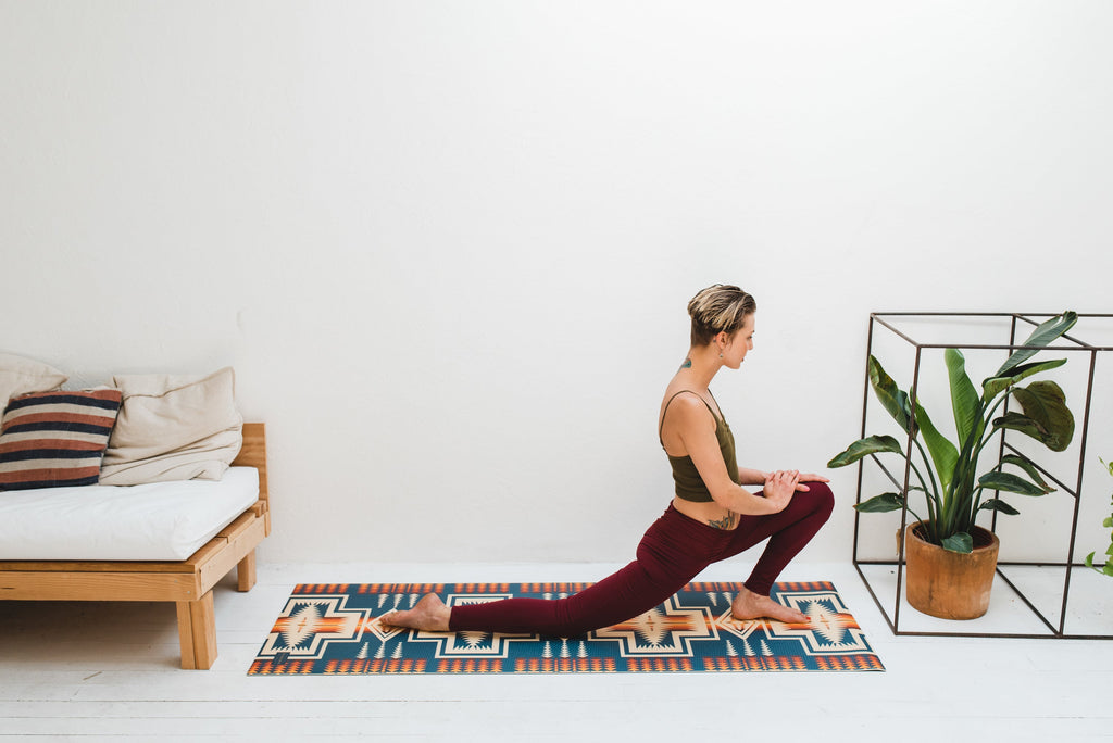 Lava Park Yoga Mat – Non-Slip, Cushioned, and Stylish for Studio, Home