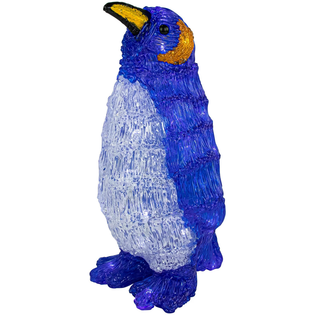 LED Lighted Commercial Grade Acrylic Penguin Outdoor Christmas