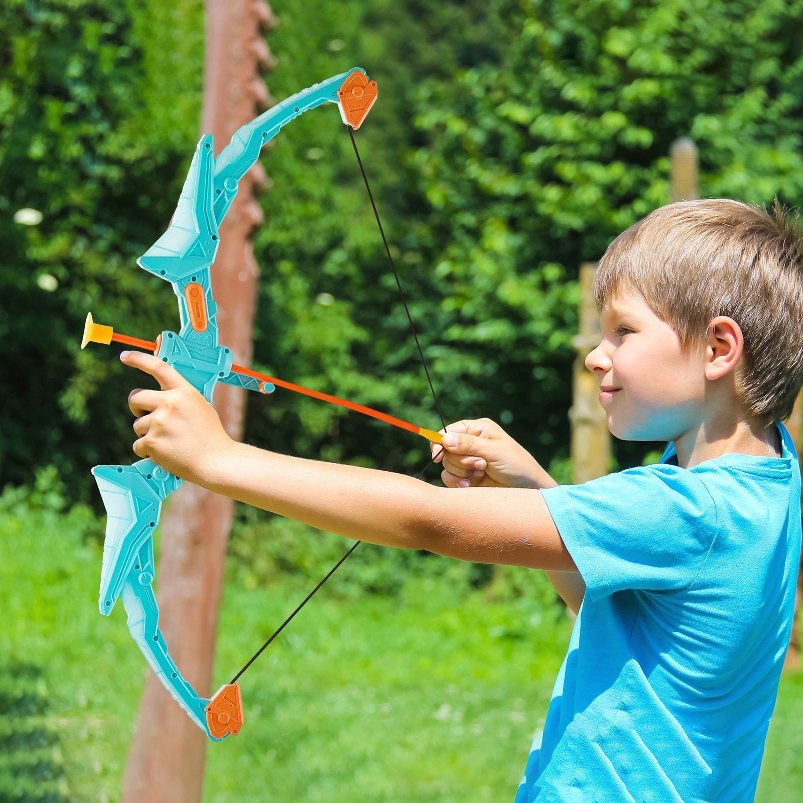 VEVOR Bow And Arrow Set For Kids, 2 Pack LED Light Up Archery Set With