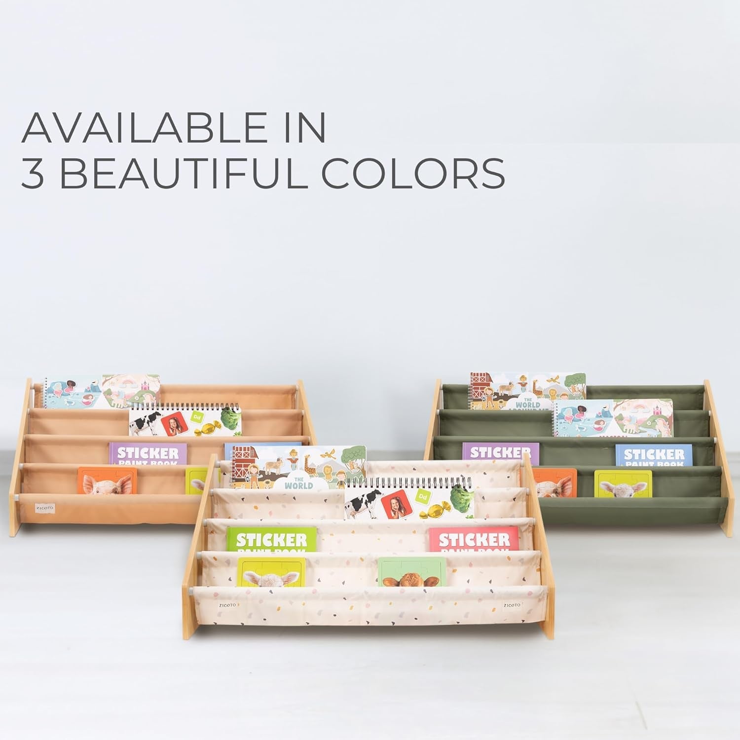 Decorative Bookshelf for Kids - Beautiful Shelf to Display All Books