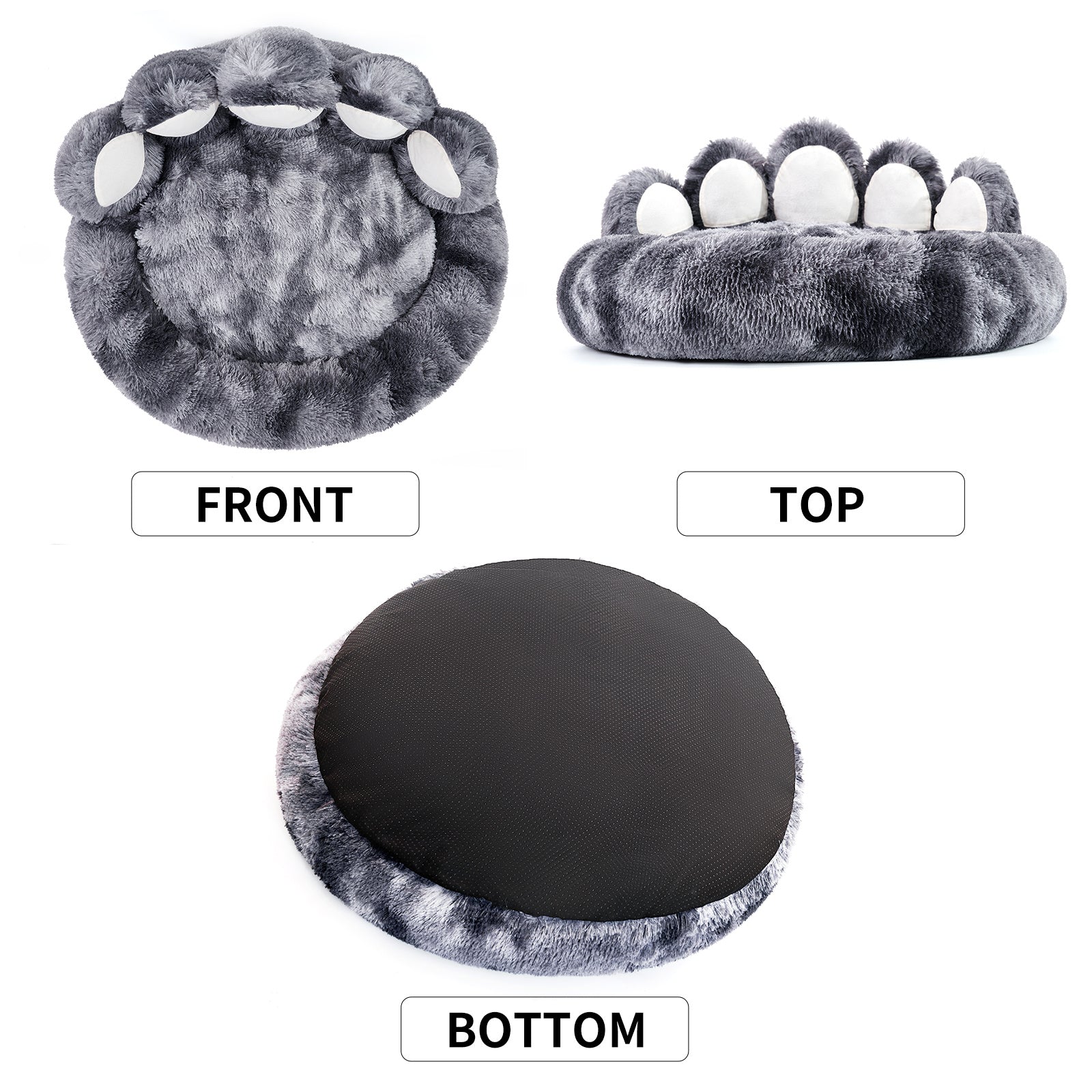 Cute Dog Bear Paw Shape Dog Bed, Dog Beds & Furniture For Small And