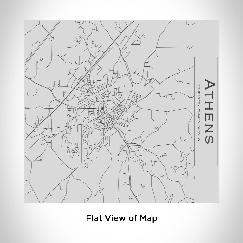 Athens - Tennessee Map Tumbler
