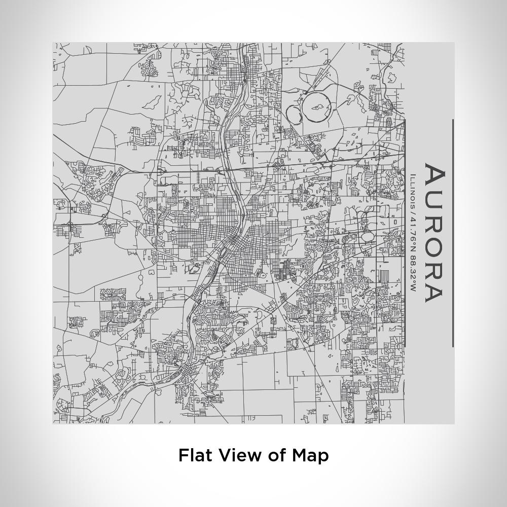 Aurora - Illinois Map Tumbler