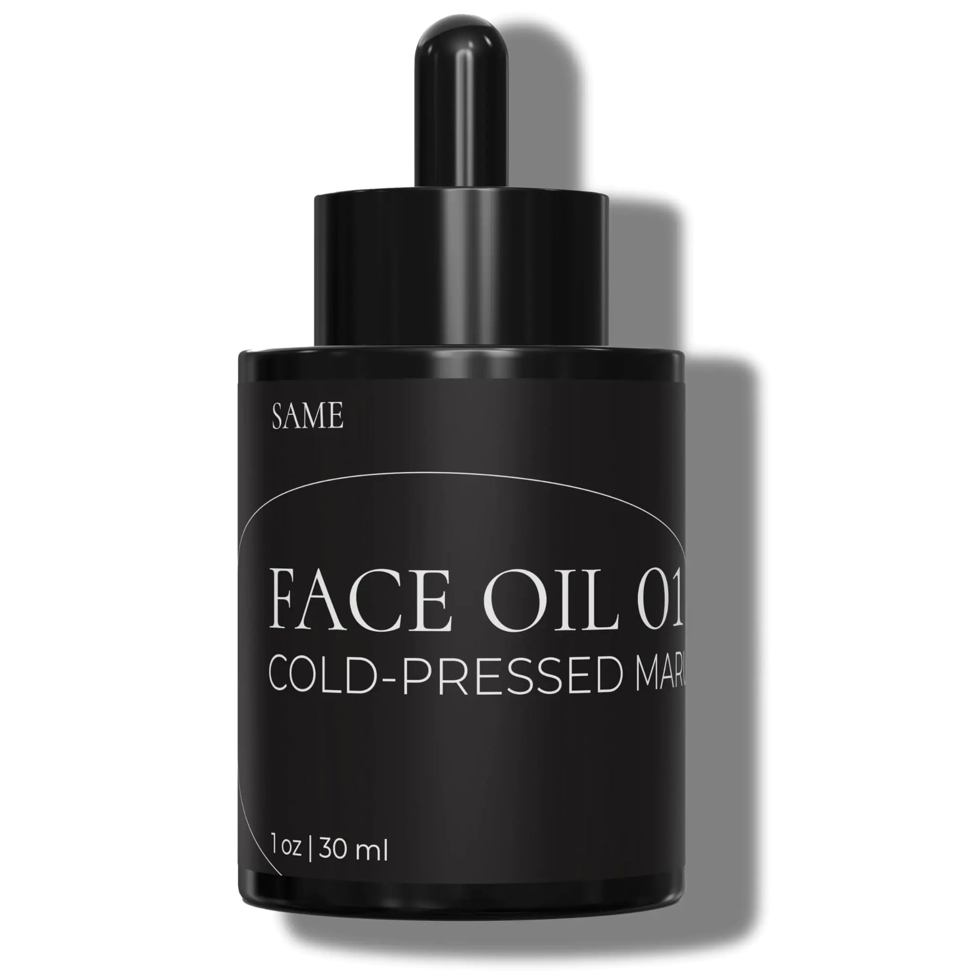 Same Skincare Face Oil 01: Cold-Pressed Marula Oil for Face Skin Care with Omega 6 9 Antioxidants Supports Hydration Skin Barrier Skin Elasticity Youthful Glow Unrefined Cruelty Free 1 oz