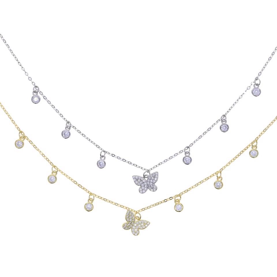 Bailey Butterfly Necklace