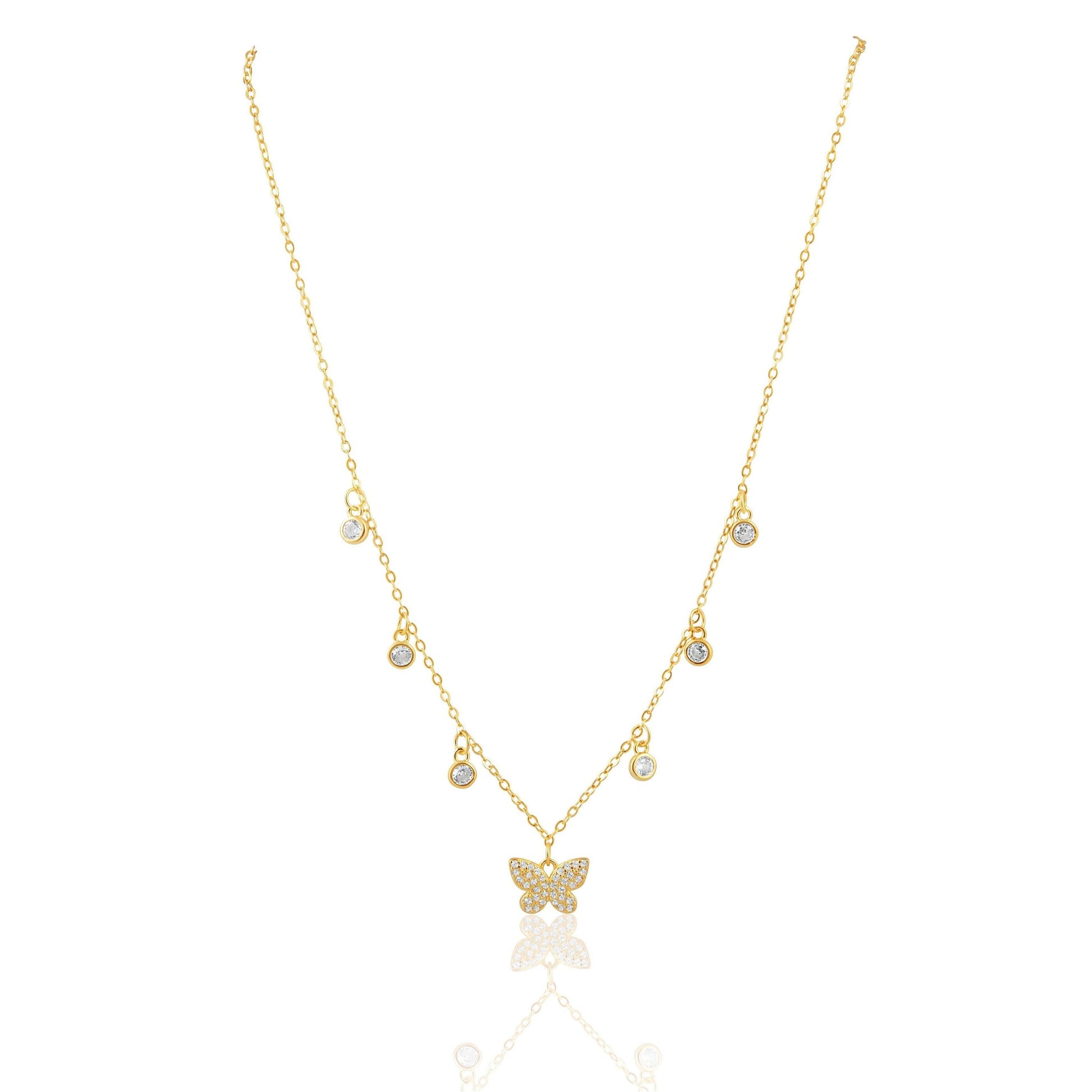 Bailey Butterfly Necklace