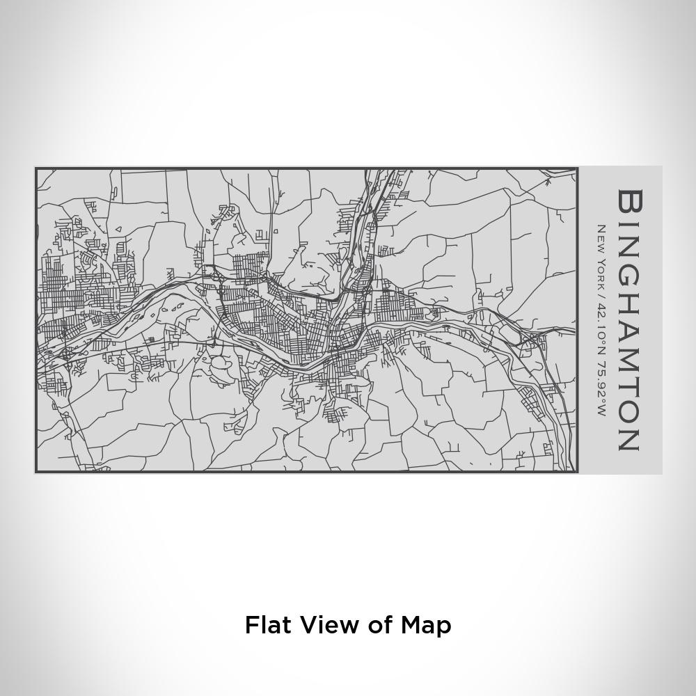 Binghamton - New York Map Insulated Bottle
