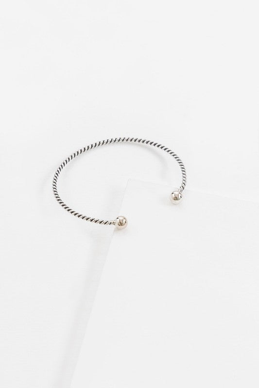 Rope and Ball Cuff