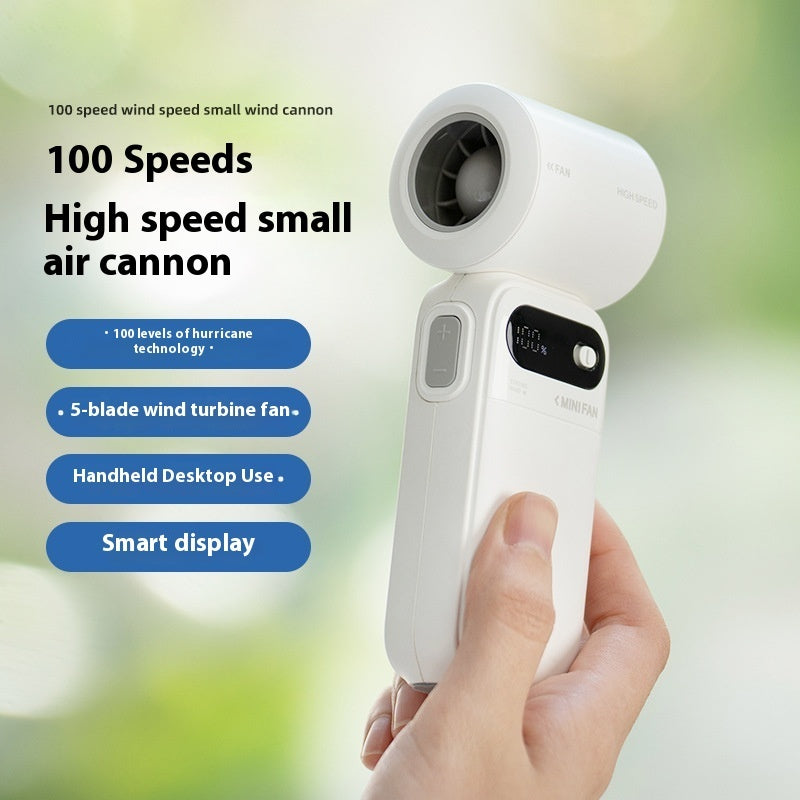 Small Hurricane Turbine Electric Fan Portable Fan High Speed Small