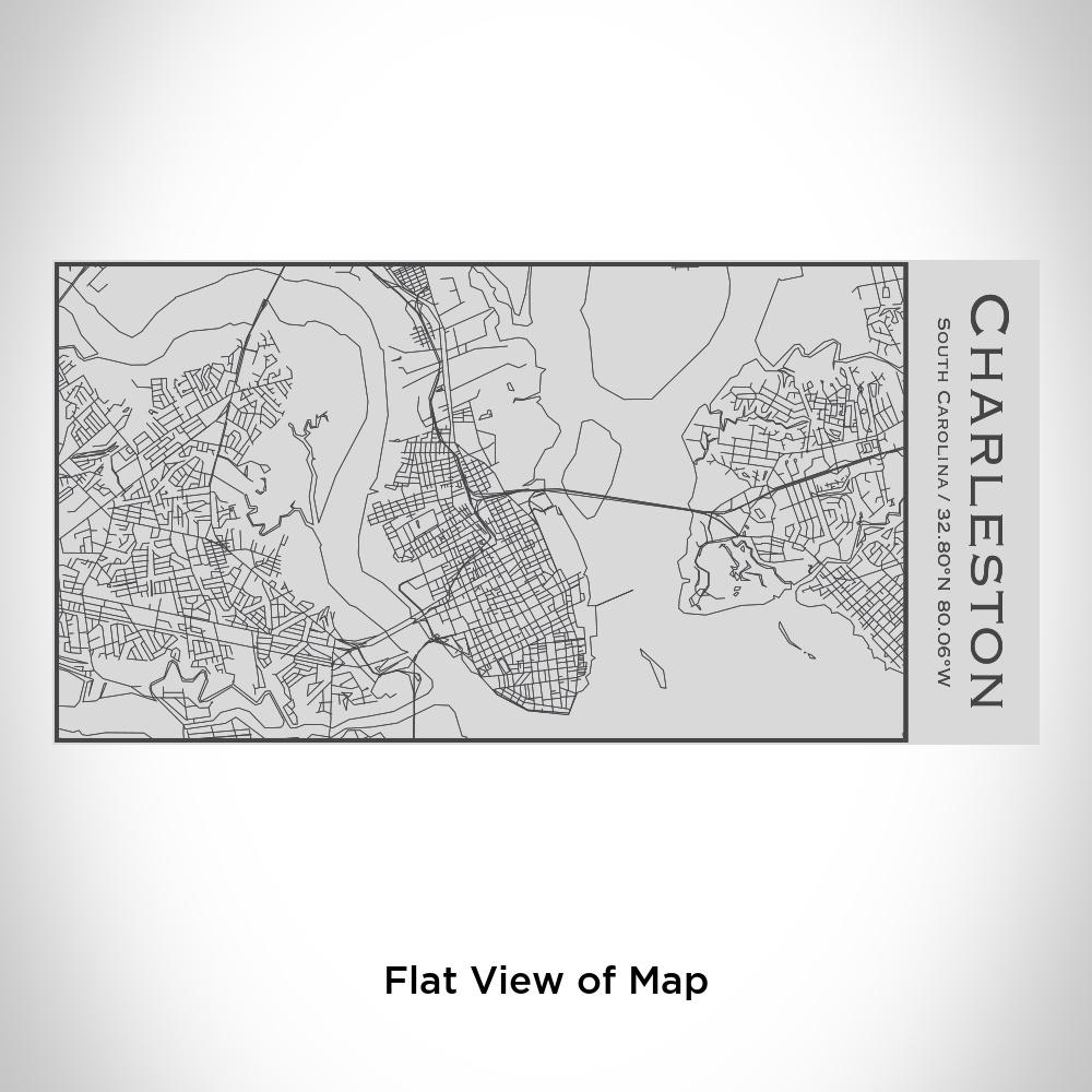 Charleston - South Carolina Map Insulated Bottle