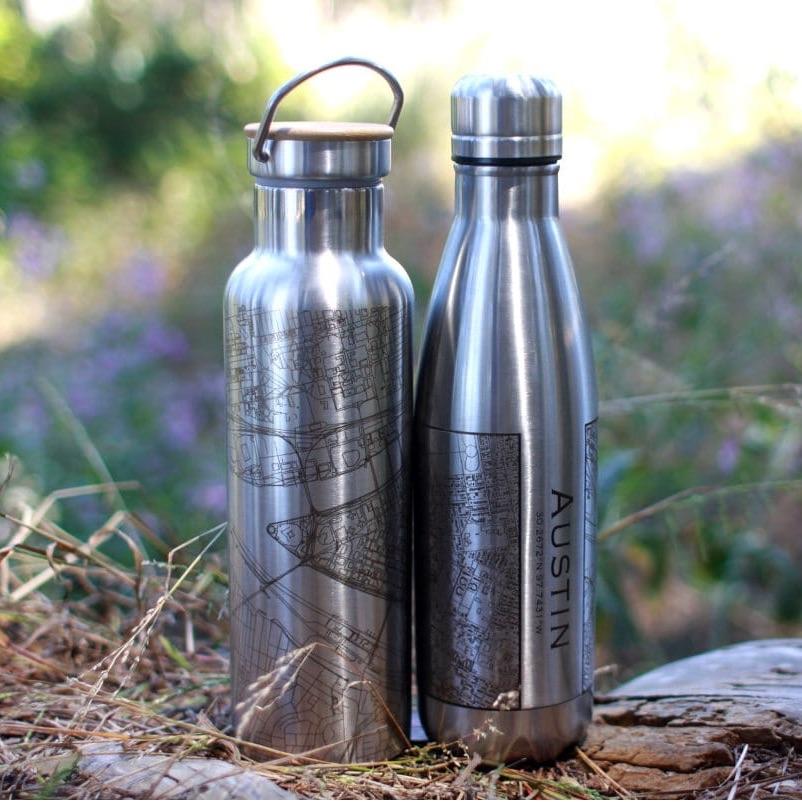 Cincinnati - Ohio Map Insulated Bottle