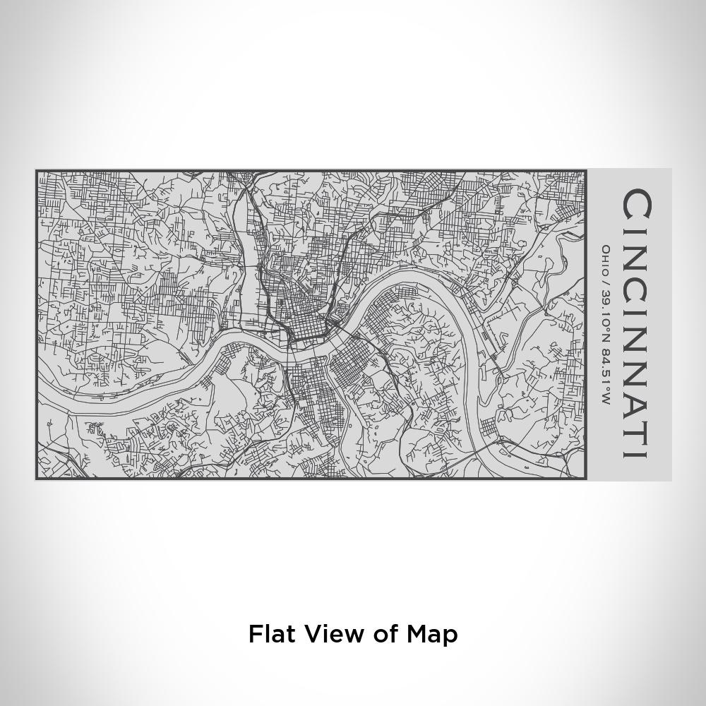 Cincinnati - Ohio Map Insulated Bottle