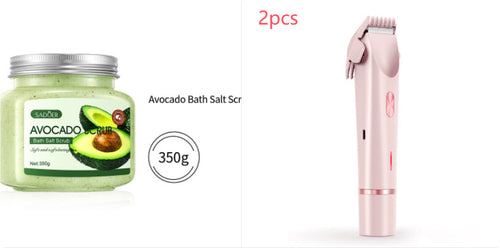 2 In 1 Hair Remover Women's Double Head Shaver Private Pubic Hair