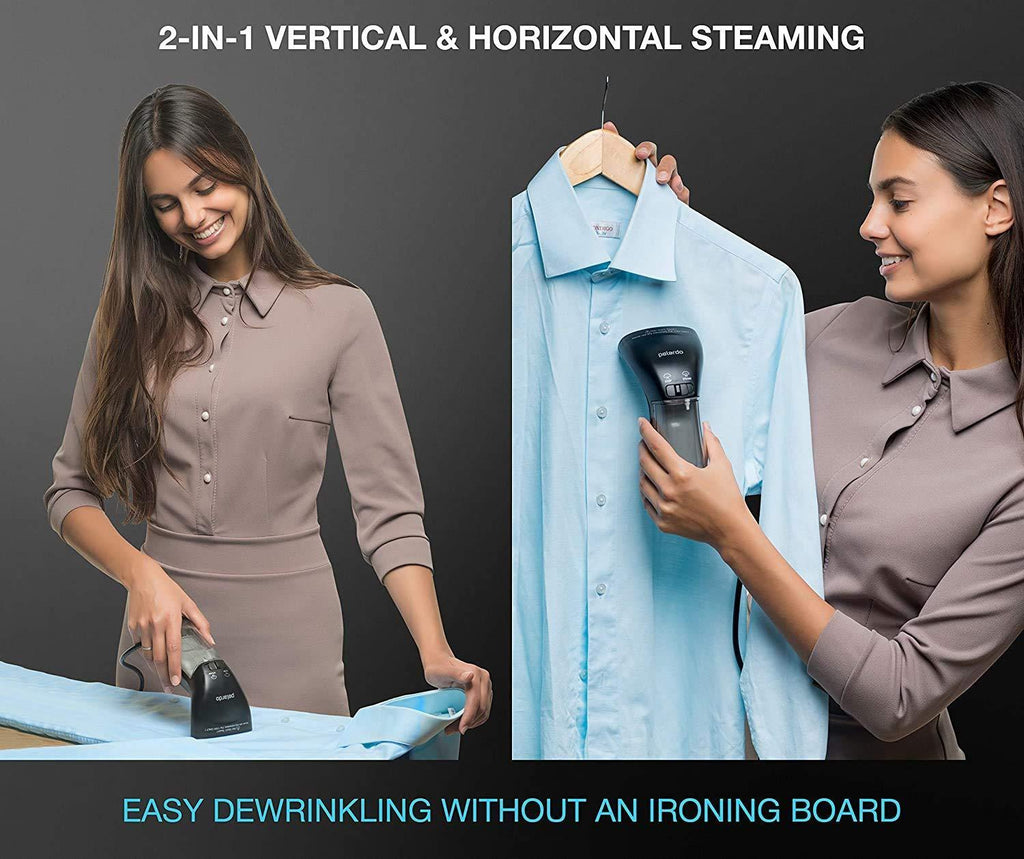 Steamer for Clothes Hand Held Portable Travel Garment Steamer Metal
